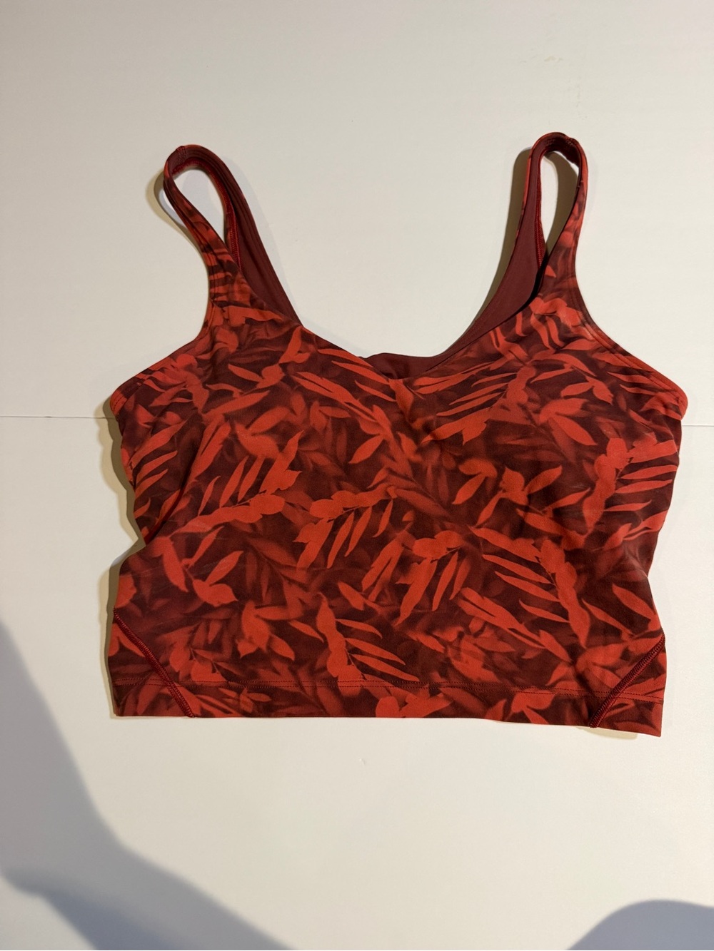 Lululemon Align Red Patterned Tank